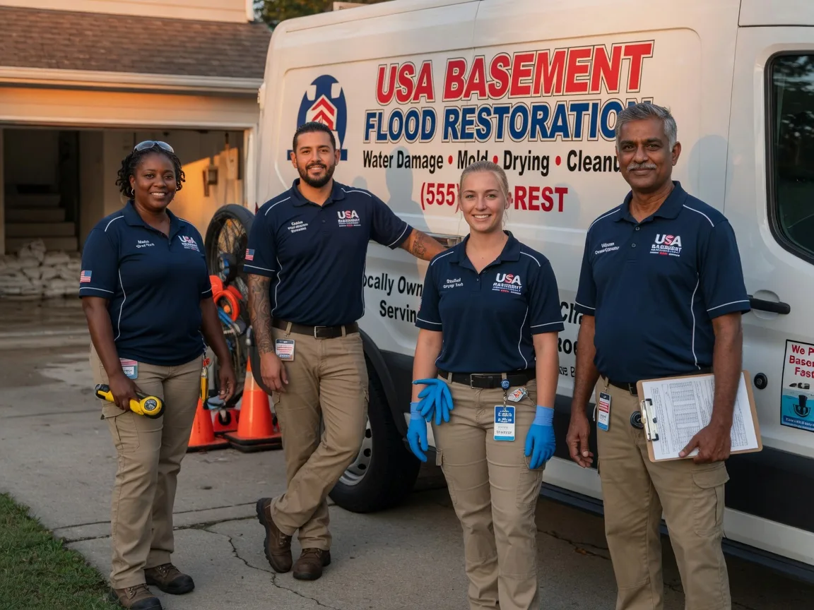 Basement Flood Cleanup company in Iota, LA