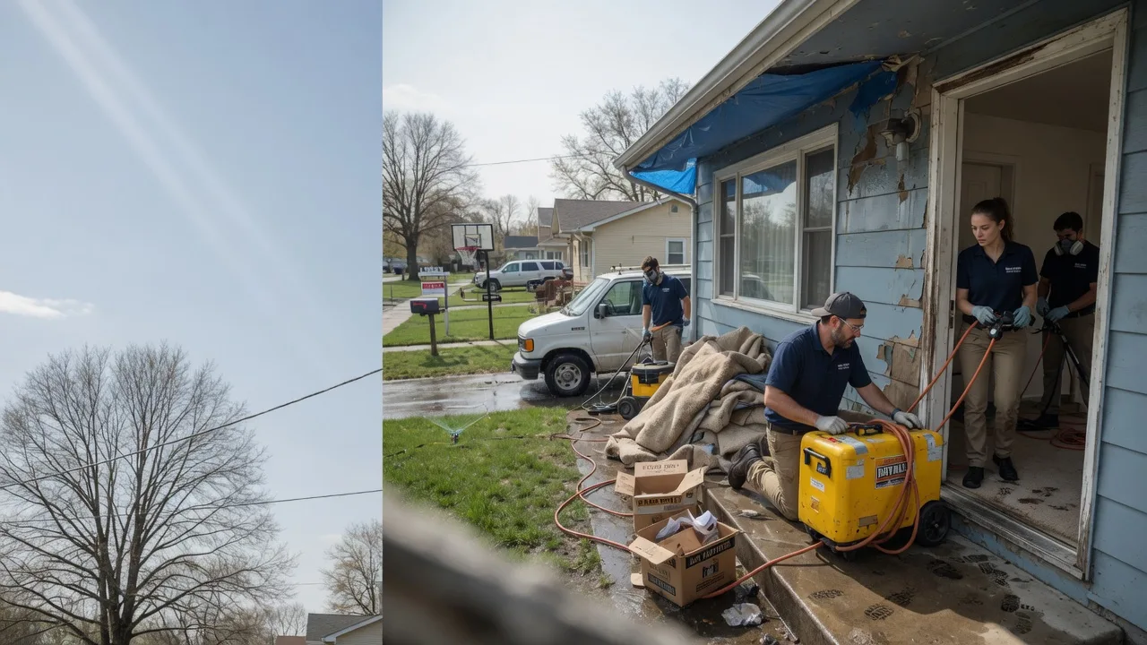 Basement Flood Cleanup in Iota, LA near me